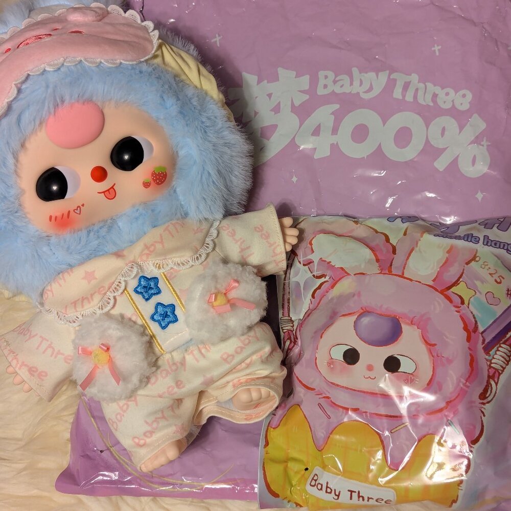 Sweet Dream 400% Series Plush Bundle / Baby Three / Cureplaneta